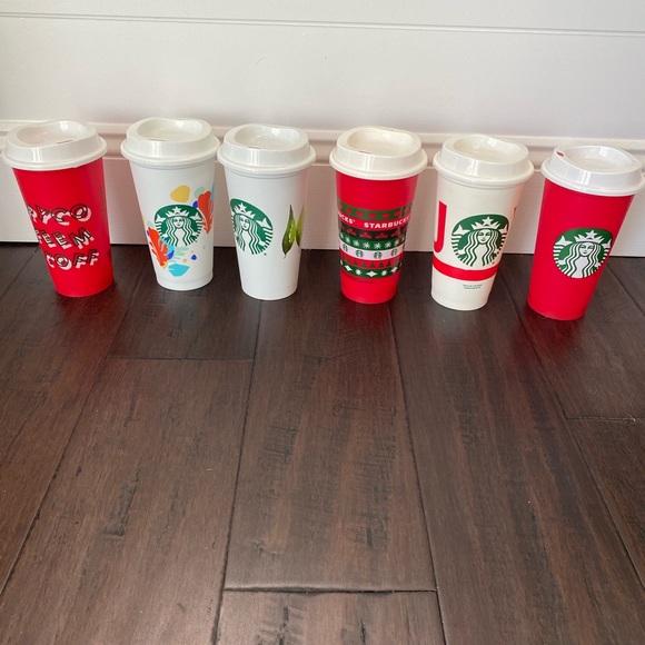 Starbucks reusable cups